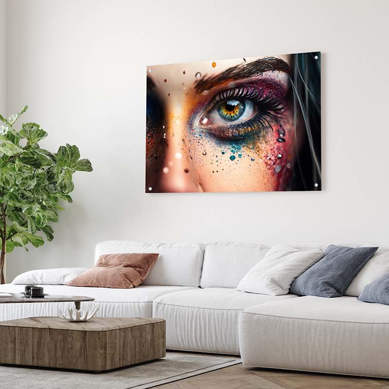 תמונות זכוכית אקרילית